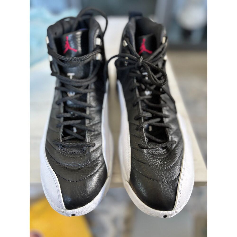 Vtg Nike Air Jordan 12 Retro Playoff Sneakers Mens 11 - Picture 2 of 7